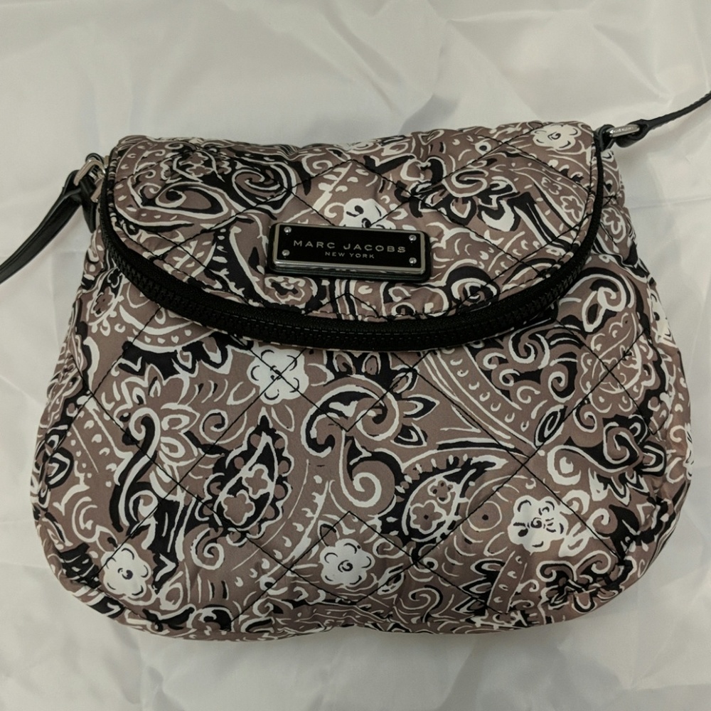 Marc Jacobs Quilted Paisley quilted Crossbod purse